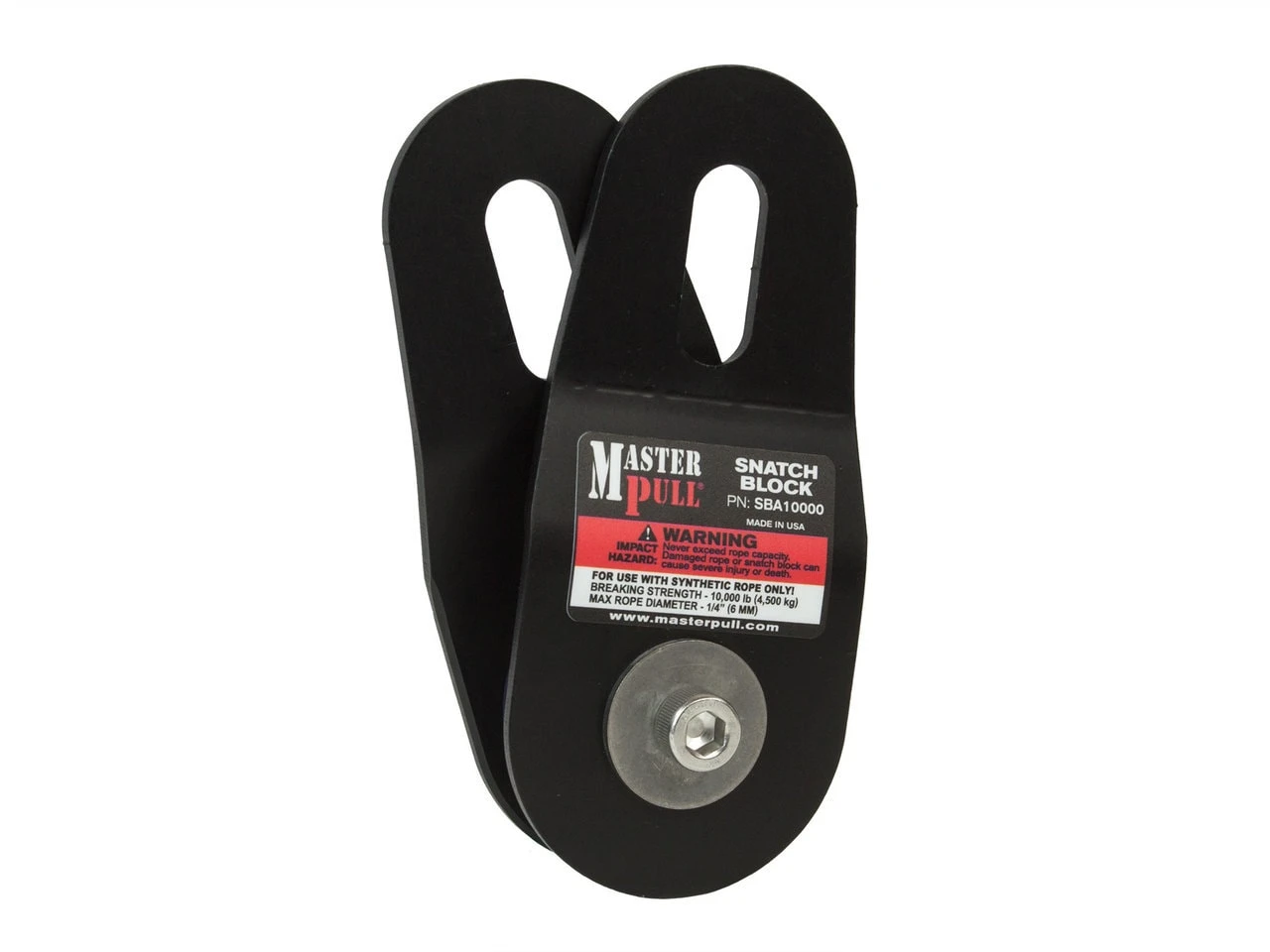 Master Pull 1/4" 10,000LB Snatch Block
