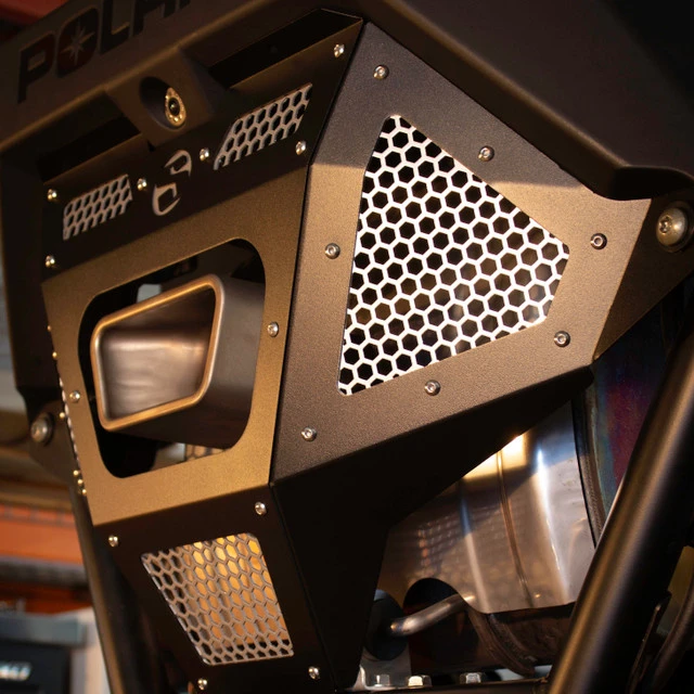 SDR Polaris Pro R Rear Exhaust Cover - Image 6