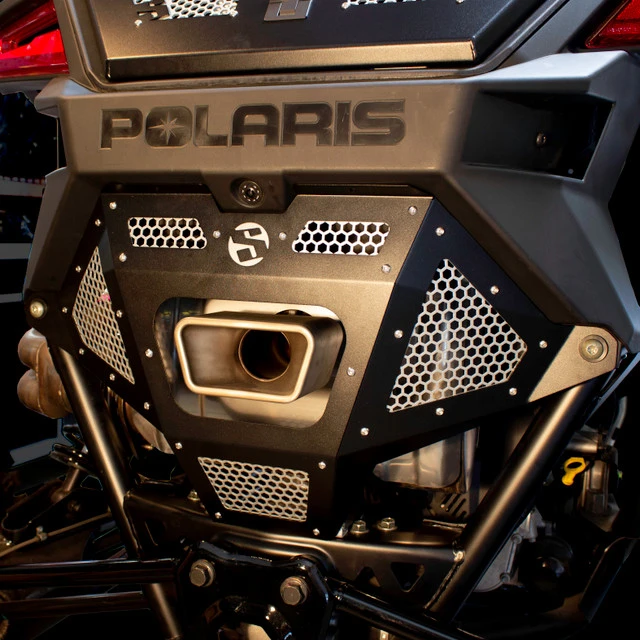 SDR Polaris Pro R Rear Exhaust Cover - Image 7