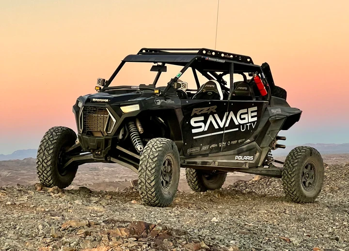 Savage UTV Rear View Mirror With Dome Light - Image 4