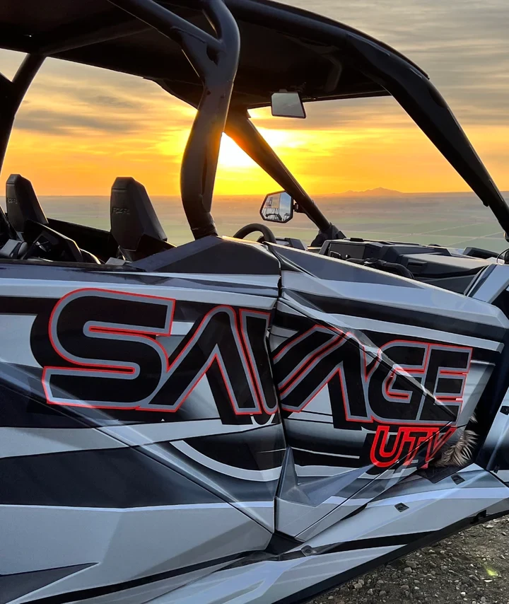 Savage UTV Rear View Mirror With Dome Light - Image 7