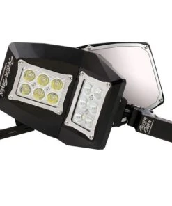 Sector Seven Spectrum Lighted Mirrors With Universal Clamp