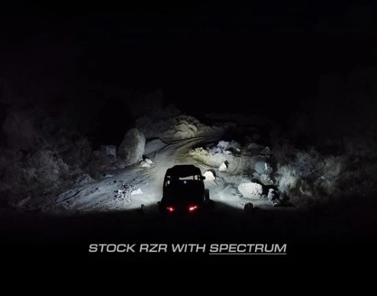 Sector Seven Spectrum Lighted Mirrors With Universal Clamp - Image 9