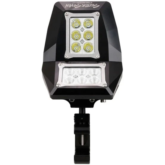 Sector Seven Spectrum Lighted Mirrors With Universal Clamp - Image 2