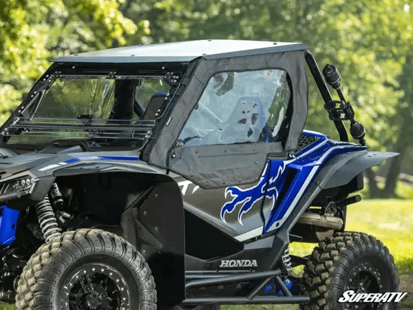 SuperATV Honda Talon 1000 Primal Soft Cab Enclosure Upper Doors - Image 6