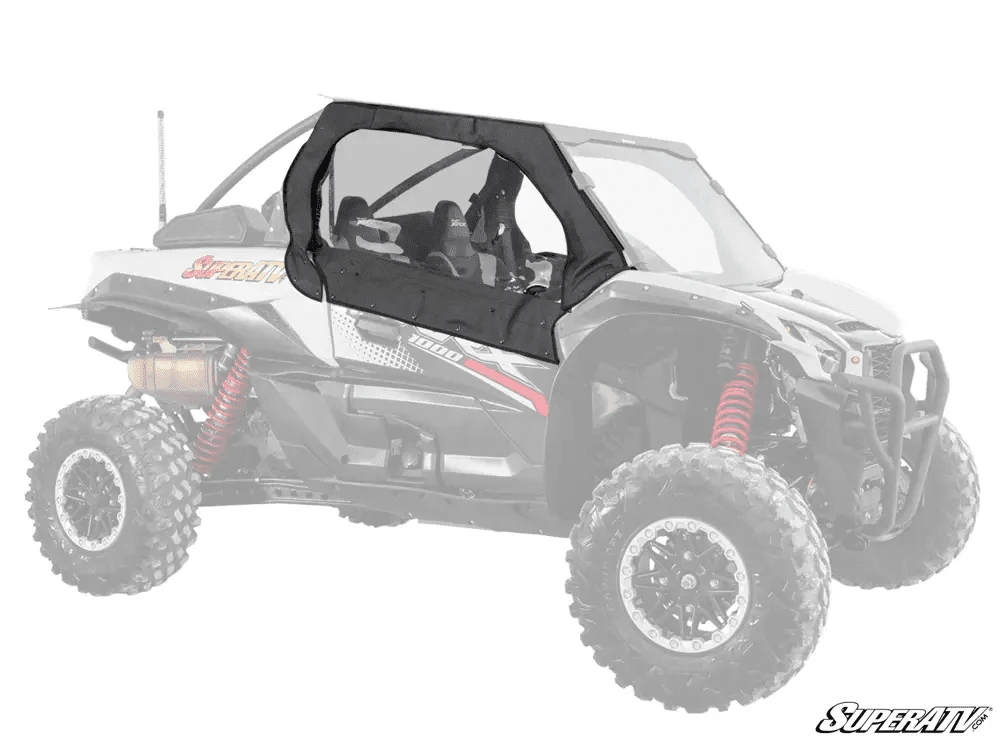 SuperATV Kawasaki Teryx KRX 1000 Primal Soft Cab Enclosure Upper Doors