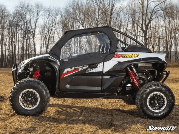 SuperATV Kawasaki Teryx KRX 1000 Primal Soft Cab Enclosure Upper Doors - Image 3