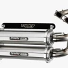 Trinity Racing Polaris XP 1000 Brushed Aluminum Full System Exhaust