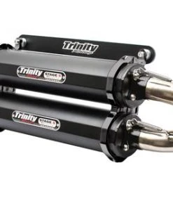 Trinity Racing RZR Pro XP / Turbo R Cerakote Slip On Exhaust
