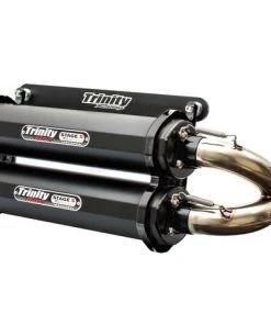 Trinity Racing RZR Pro XP / Turbo R Cerakote Full Exhaust System
