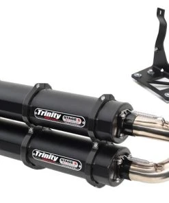 Trinity Racing Can Am Maverick X3 Cerakote Slip On Exhaust
