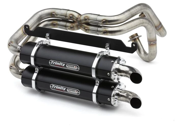 Trinity Racing Honda Talon Black Full Exhaust System