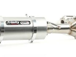 Trinity Racing KRX 1000 Brushed Full Exhaust System