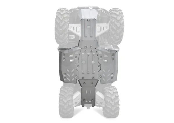 Rival Powersports Rival CF Moto C Force 600 Touring Alloy Central Skid Plate - Image 2