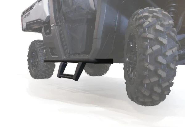 Rival Powersports Rival Can-Am Defender HD5 / HD8 / HD10 Tube Rock Slider (excl Max) Removable Step - Image 3