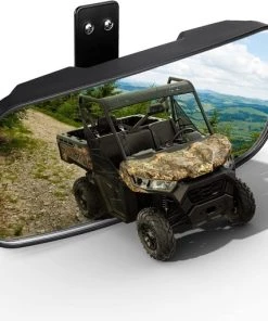 Kemimoto UTV Rear View Mirror Compatible With Polaris Ranger