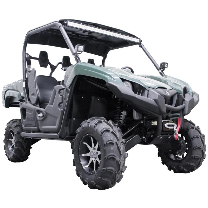 Factory UTV Yamaha Viking UHMW Rock Sliders - Image 2