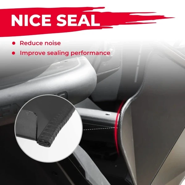 Kemimoto CFMOTO ZForce 950 Aluminum Lower Doors Inserts - Image 4