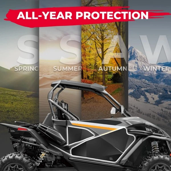 Kemimoto CFMOTO ZForce 950 Aluminum Lower Doors Inserts - Image 5