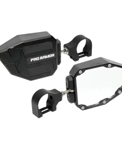 Pro Armor Side View Mirrors 2" Clamp