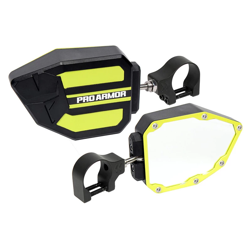 Pro Armor Side View Mirrors 2" Clamp - Image 2