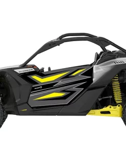 Pro Armor Can-Am X3 Striker Door Hyper Silver/Sunburst Yellow Graphics
