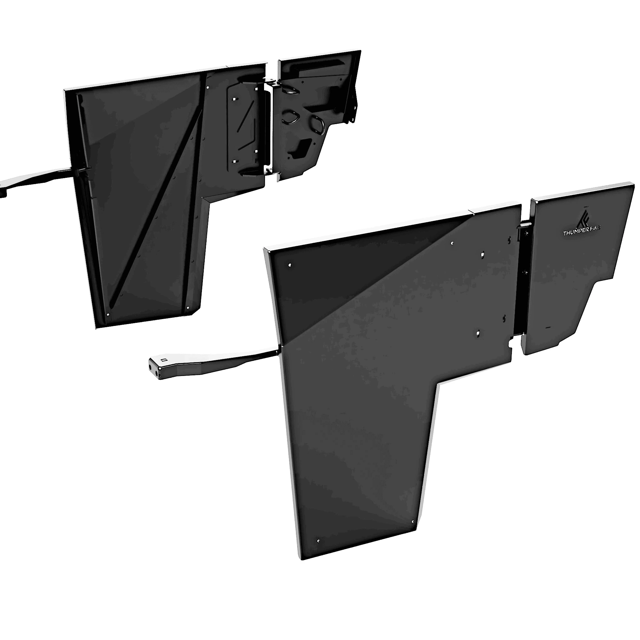 Thumper Fab Polaris Ranger 500 / 570 Mid-Size Half Doors - Image 2