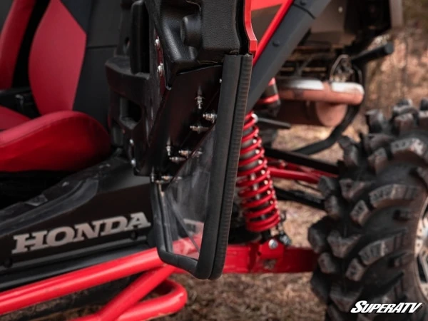 SuperATV Honda Talon 1000 Clear Lower Doors - Image 3