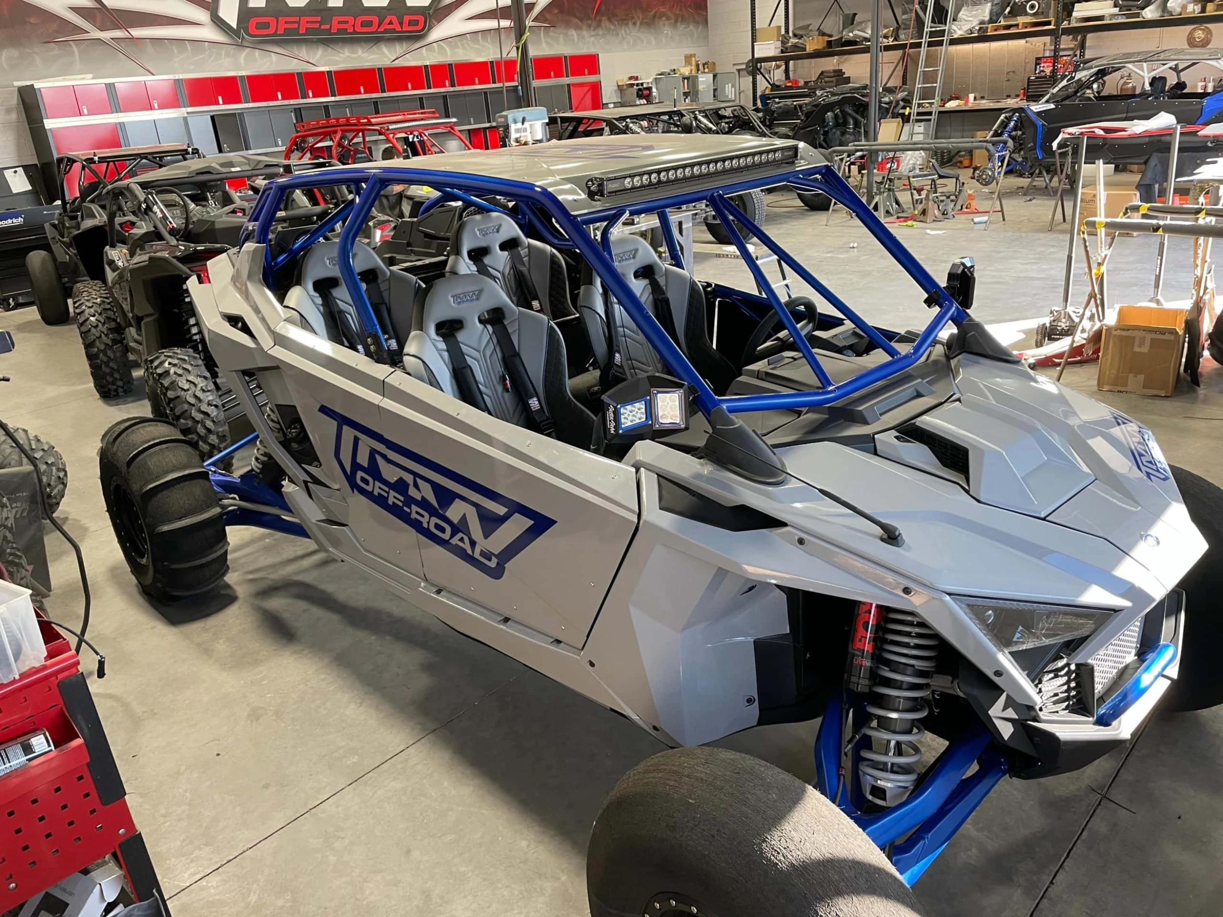 TMW Polaris RZR Pro R 4 Seat Dominator Cage