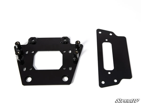 SuperATV Kawasaki Teryx KRX Winch Mounting Plate - Image 2