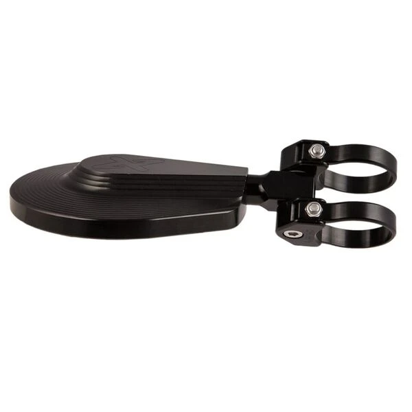 Axia Alloys Black 6" Convex Glass Folding Side Mirror - Image 4