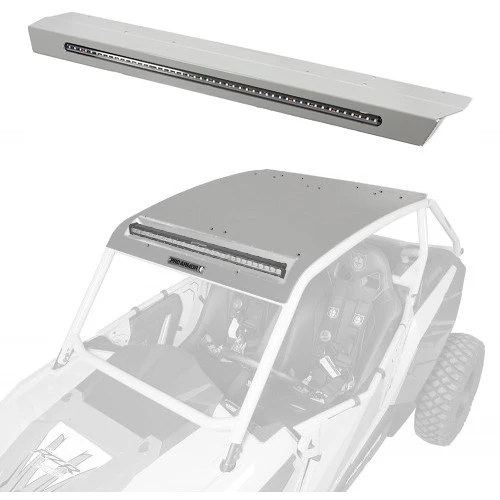 Pro Armor Aluminum Pocket Roof With Integrated Rear Lightbar - XP 1000/900 - Image 3