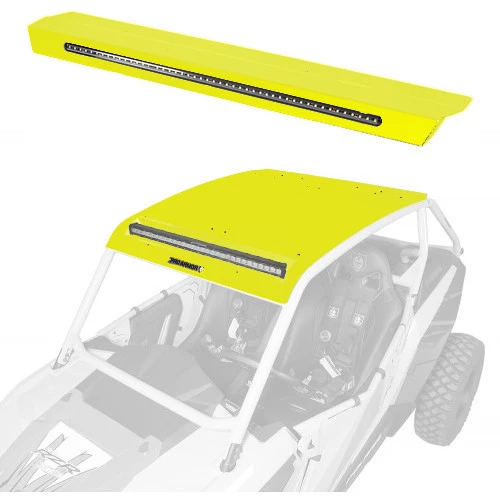 Pro Armor Aluminum Pocket Roof With Integrated Rear Lightbar - XP 1000/900 - Image 4