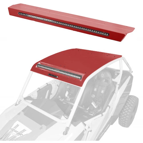 Pro Armor Aluminum Pocket Roof With Integrated Rear Lightbar - XP 1000/900 - Image 5