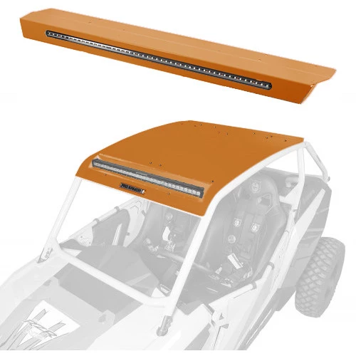 Pro Armor Aluminum Pocket Roof With Integrated Rear Lightbar - XP 1000/900 - Image 8