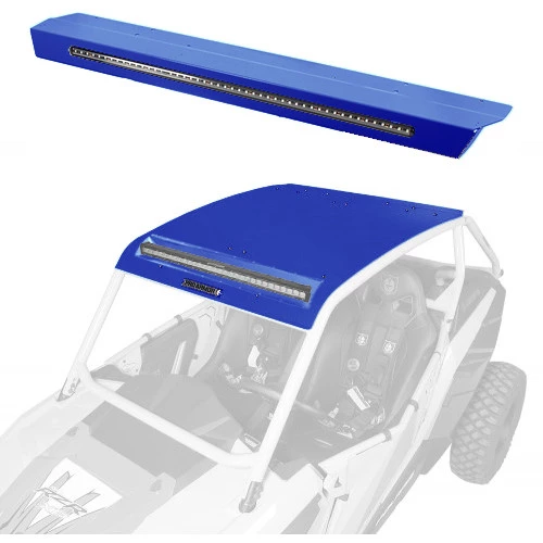 Pro Armor Aluminum Pocket Roof With Integrated Rear Lightbar - XP 1000/900 - Image 9