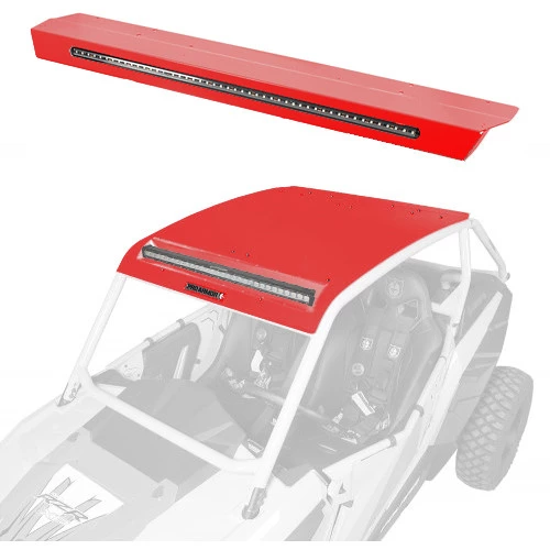 Pro Armor Aluminum Pocket Roof With Integrated Rear Lightbar - XP 1000/900 - Image 10