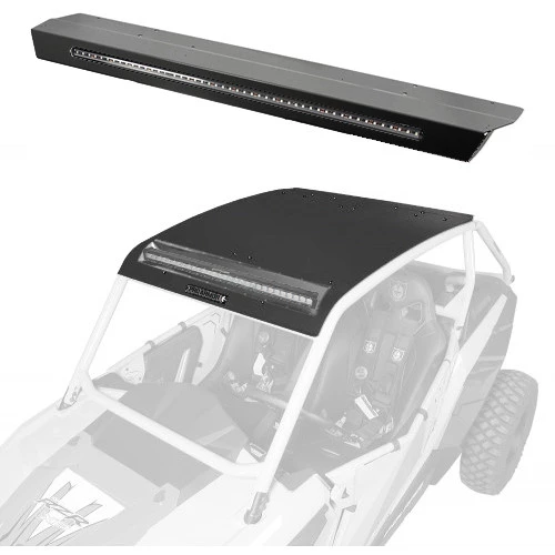 Pro Armor Aluminum Pocket Roof With Integrated Rear Lightbar - XP 1000/900 - Image 12