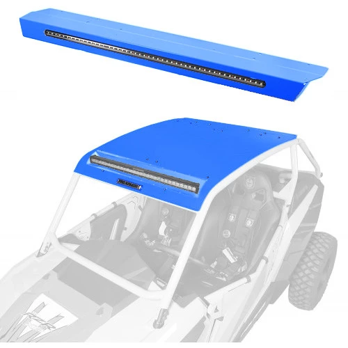 Pro Armor Aluminum Pocket Roof With Integrated Rear Lightbar - XP 1000/900 - Image 14