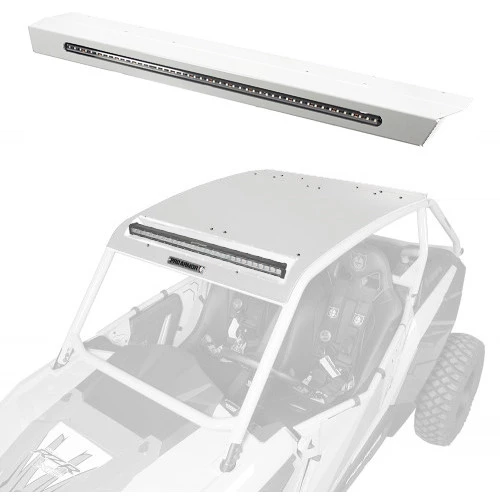 Pro Armor Aluminum Pocket Roof With Integrated Rear Lightbar - XP 1000/900 - Image 16