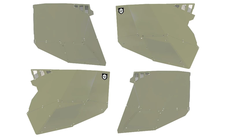 Pro Armor Polaris XP4 Stealth Door Aluminum Door Skins - Image 6