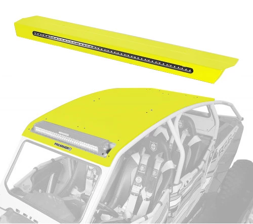 Pro Armor Aluminum Pocket Roof With Integrated Rear Light Bar- RZR XP4 - Image 5