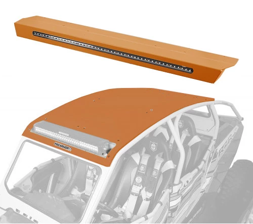 Pro Armor Aluminum Pocket Roof With Integrated Rear Light Bar- RZR XP4 - Image 9