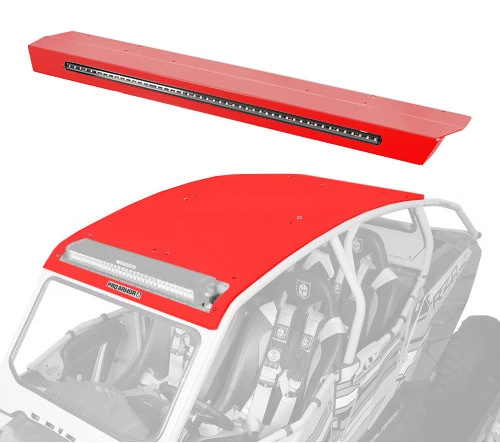 Pro Armor Aluminum Pocket Roof With Integrated Rear Light Bar- RZR XP4 - Image 11