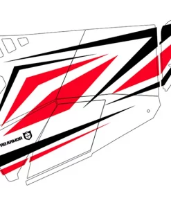 Pro Armor RZR XP1K Stealth Door Graphic White Lightning