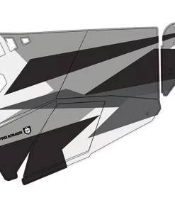 Pro Armor RZR XP1K Stealth Door Graphic White Pearl