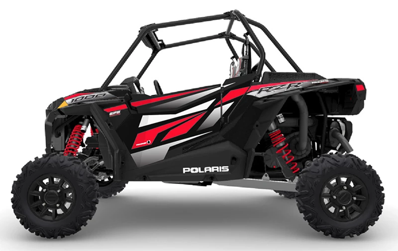 Pro Armor RZR XP1K Traditional Door Graphic Black Pearl