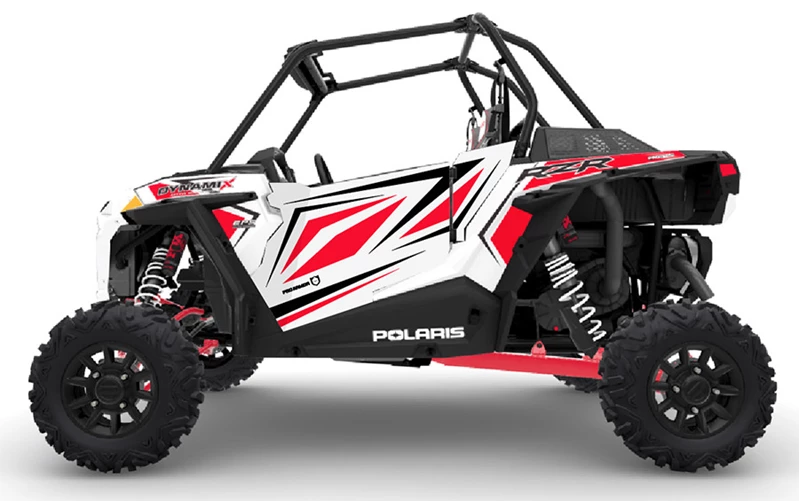 Pro Armor RZR Traditional Door Graphic White Lightning