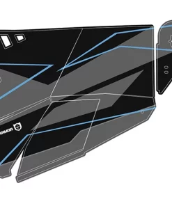 Pro Armor RZR Turbo Stealth Door Graphic Titanium Metallic