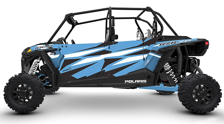 Pro Armor RZR XP4 Stealth Door Graphic Sky Blue - Image 2
